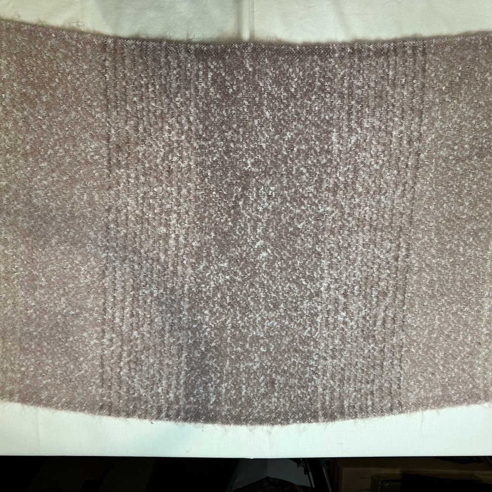 MeriSea Grey Ombré Blanket Scarf One Size Fits All. - Picture 6 of 7
